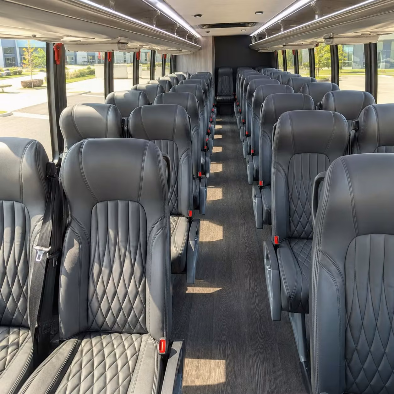 25 passenger minibus inside
