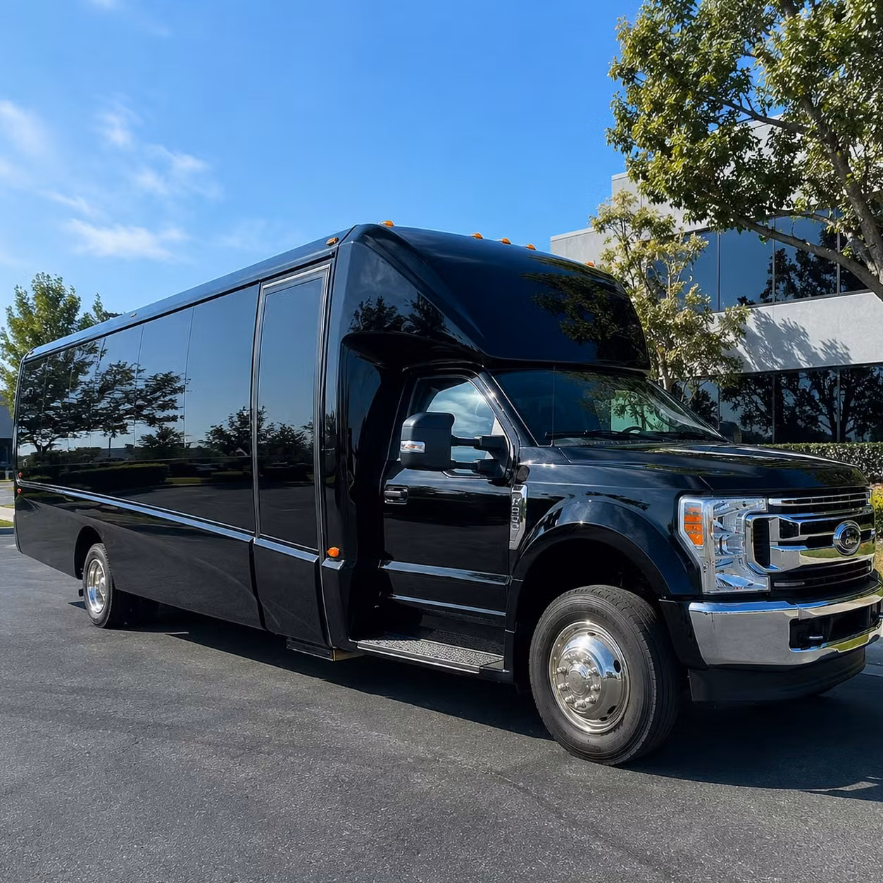 concert bus rentals in hampton