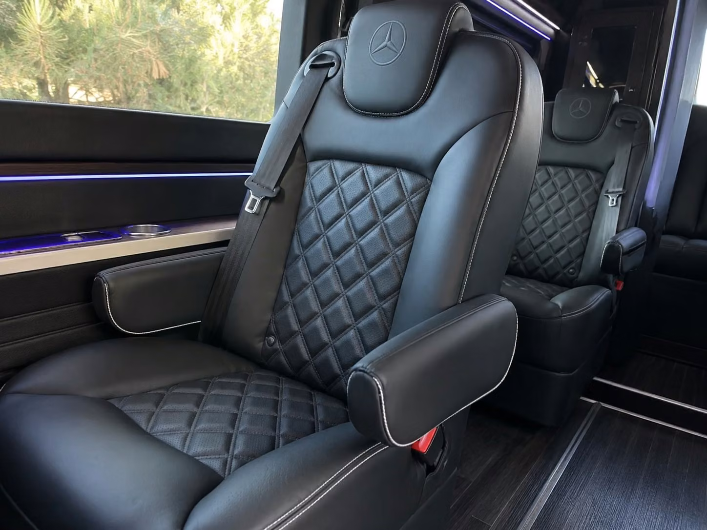 hampton sprinter van rental with driver