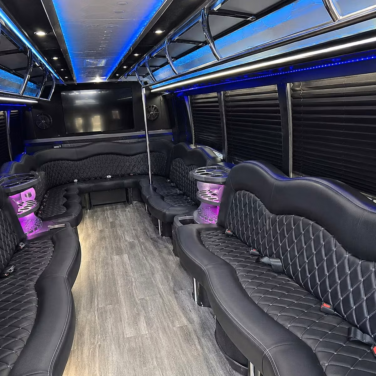 party bus interior
