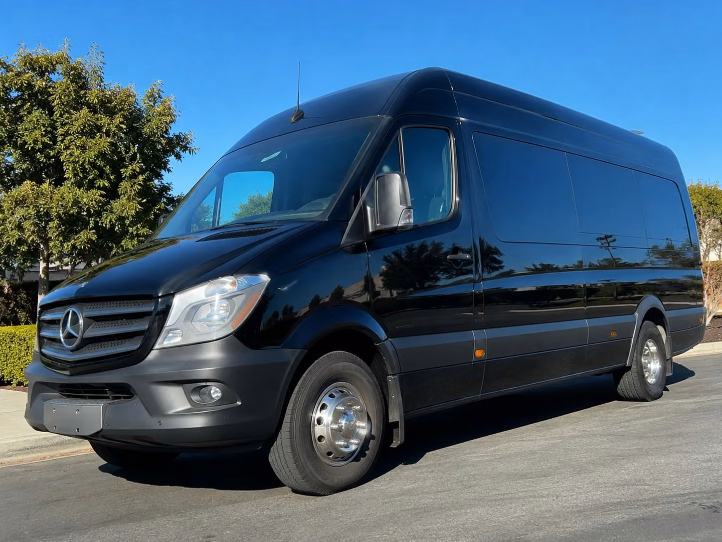 sprinter van with driver